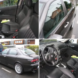 Alfa 156 (Black Hole + EX-P + Natty's Blue)