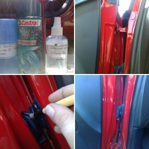 Limpieza visagas de las Puertas