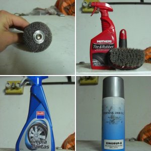 buje y limpieza de llantas