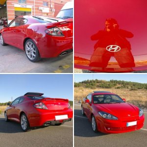 Hyundai Coupe V6 Shine Red