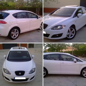 Seat Leon II - Blanco Candy