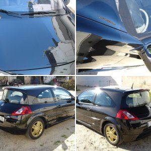 Megane II Extreme Negro Nacarado