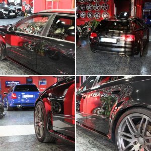 Audi RS4 B7 Negro