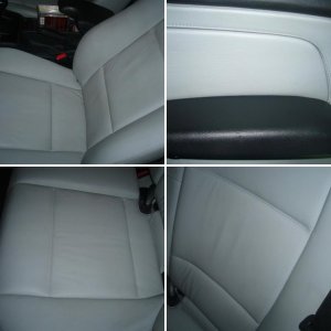 detallado cuero de BMW 320d
