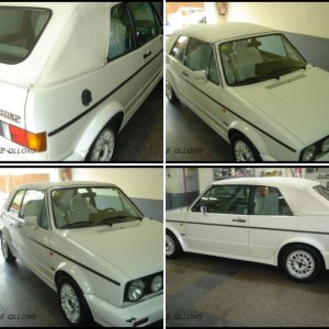Detallado VW Golf cabrio