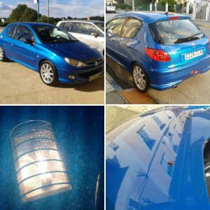 Pulido en 3 pasos Peugeot 206