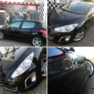 Correción de pintura/Cquartz - Peugeot 308