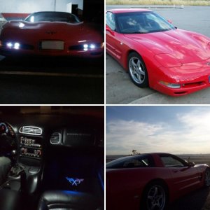 Corvette C5 5.7 L  manual 345CV