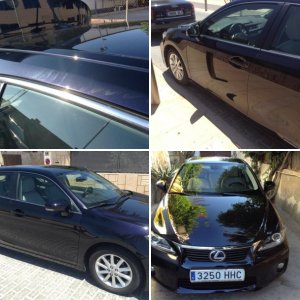Encerado con Pinnacle Souvirän Wax en Lexus CT 200h
